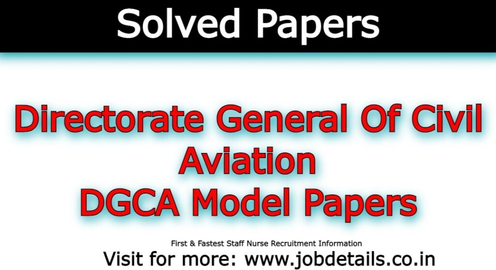 dgca model papers