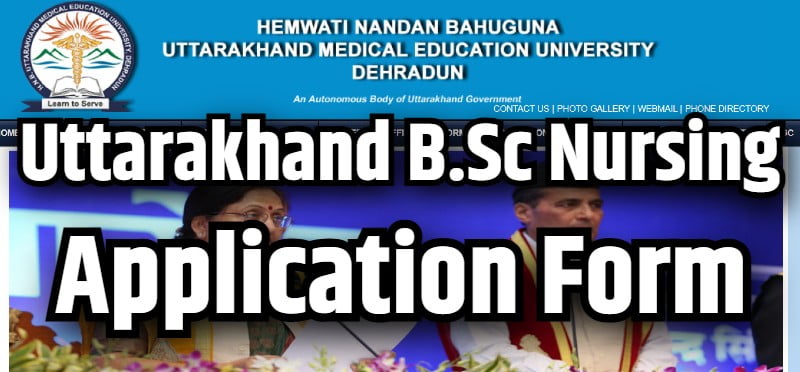 Uttarakhand BSc Nursing Admission