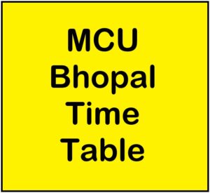 mcu time table
